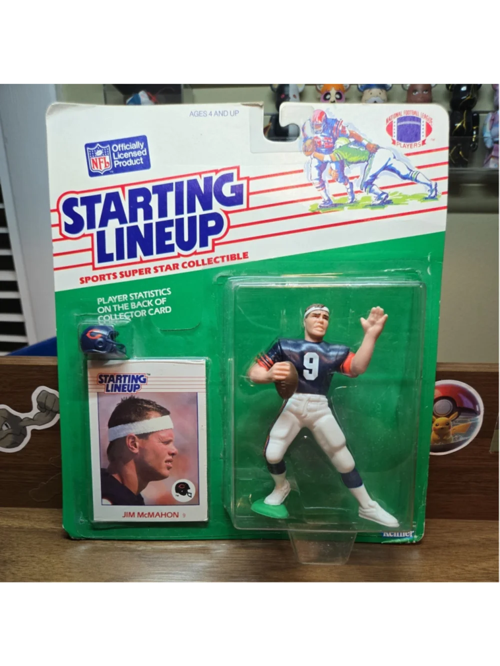 1988 Vintage Kenner Starting Lineup Jim McMahon 4